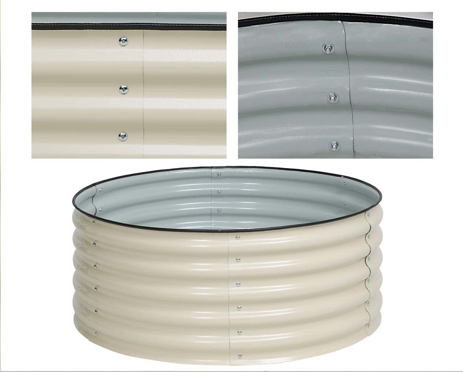 Simple Metal Round Vegetable Planting Frame