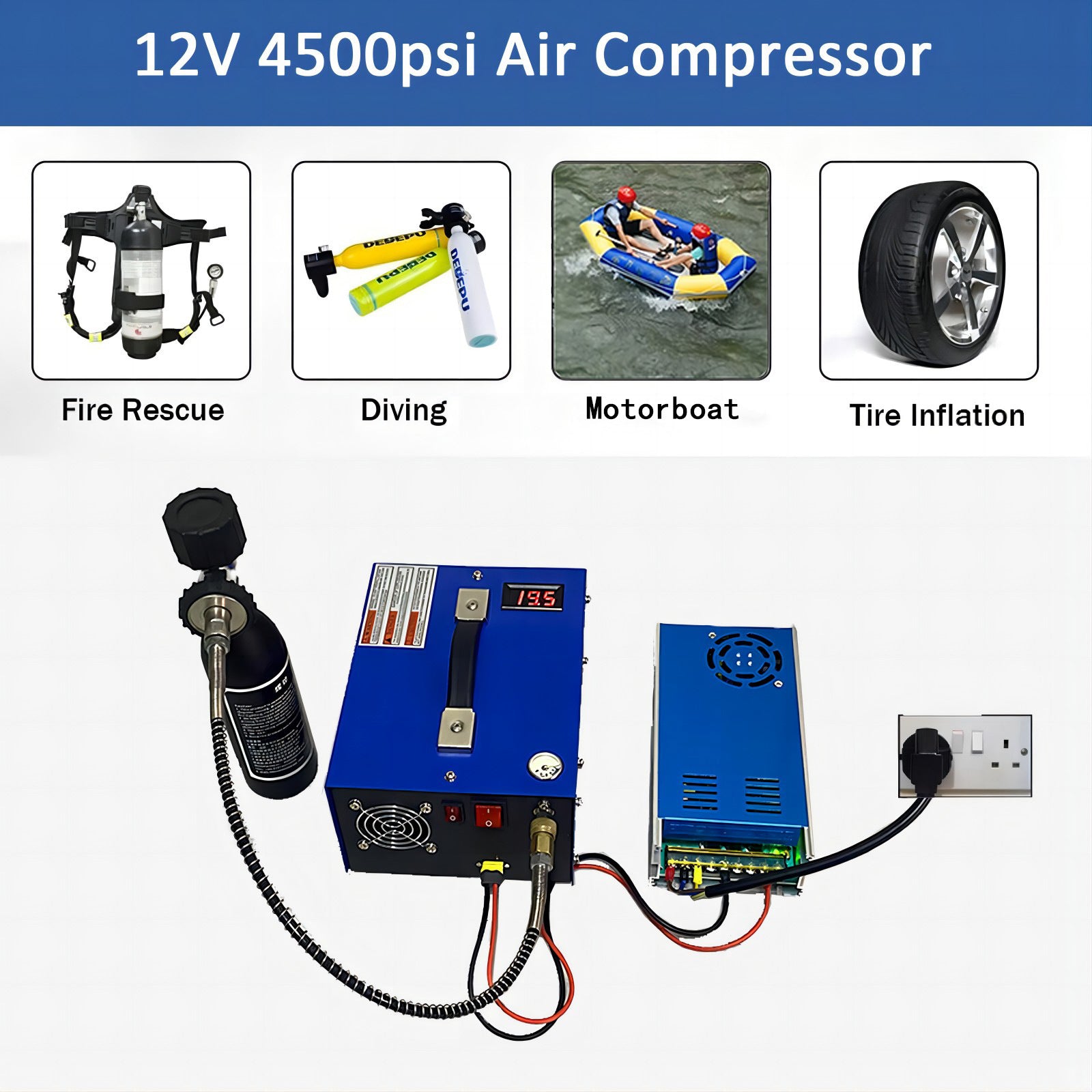 Car Mounted Electric Air Compressor