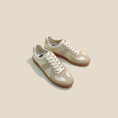 Genuine Leather Flat Bottom All-match Sports And Leisure Women's Shoes