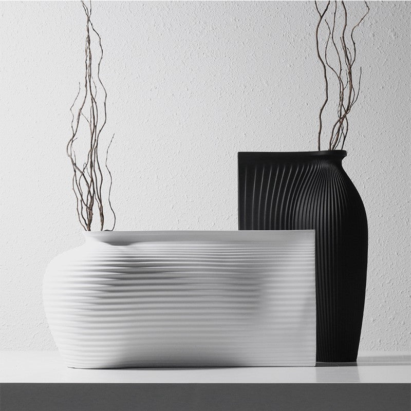 Modern Nordic Minimalist Geometric Art Vase