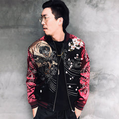 Yokosuka style Raytheon double-sided embroidery coat