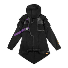Punk Chinese Style External Pressure Adhesive Waterproof Windbreaker Spring