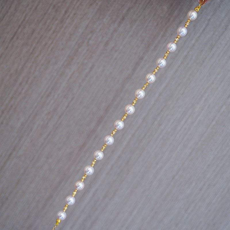 Italian Ins Wind Akoya Sea Pearl Bracelet