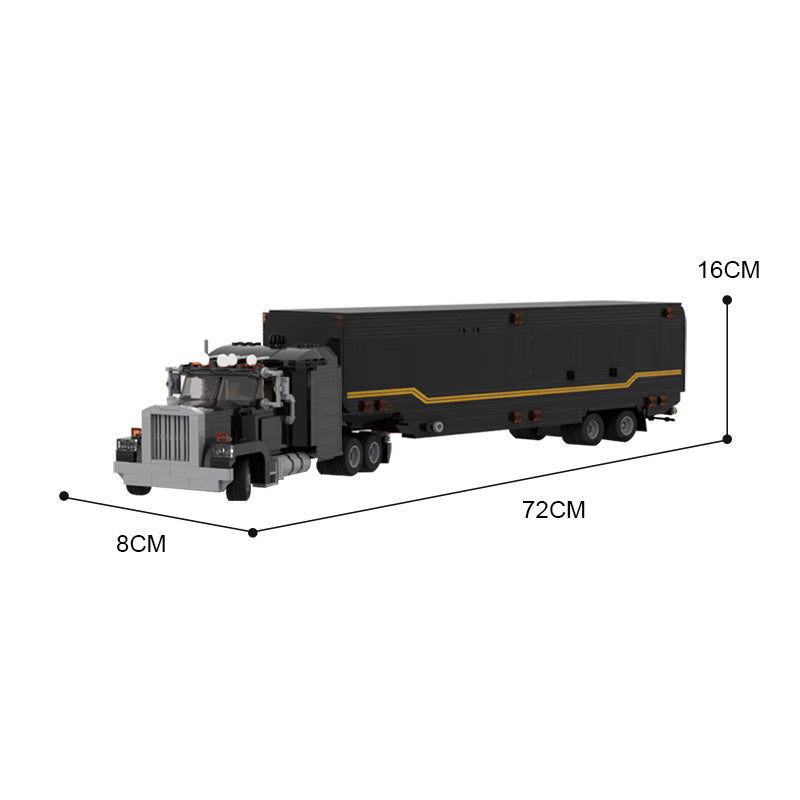 Puzzle Puzzle Truck Toy Model Set