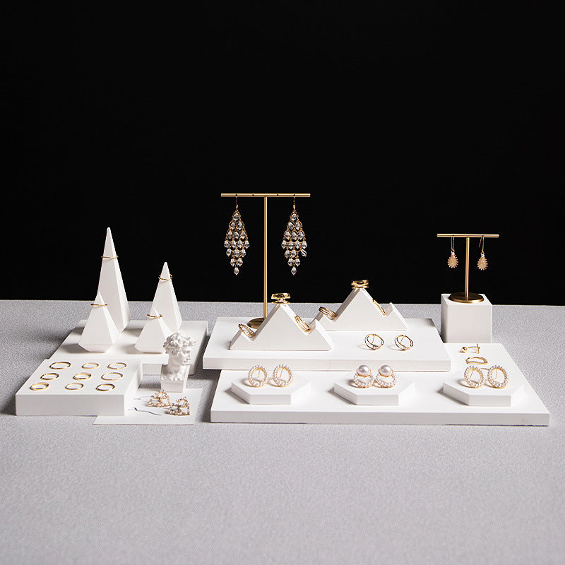 Creative Gypsum Tray Jewelry Display Rack