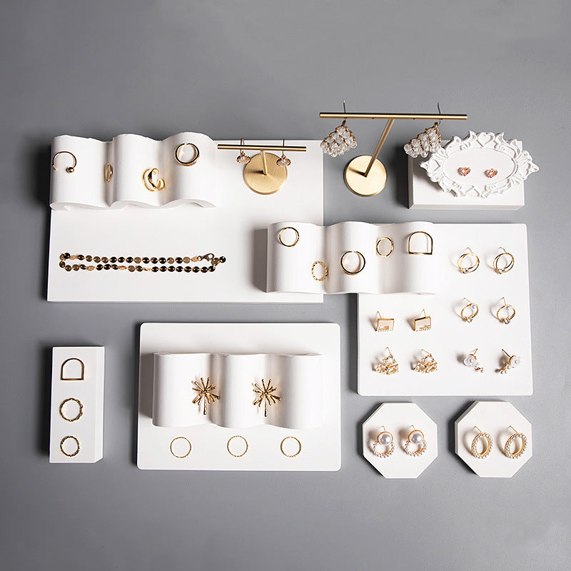 Creative Gypsum Tray Jewelry Display Rack