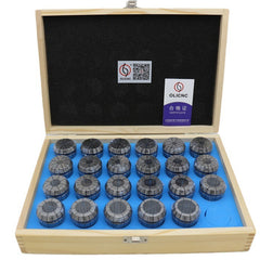 ER40-23PS Metal Collet Set Wooden Box