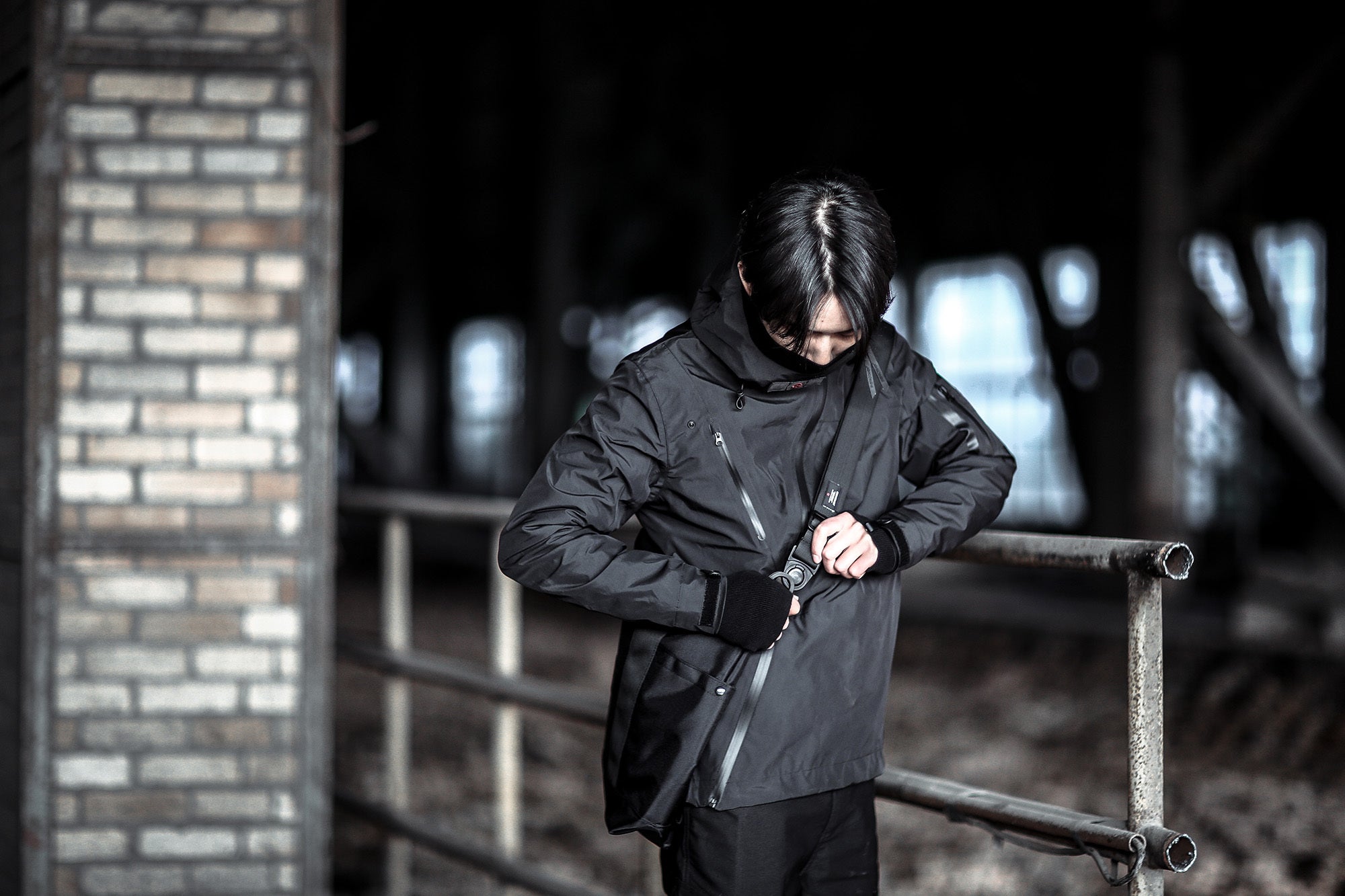 Functional Hooded National Tide Men's Jacket