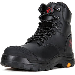 Steel Head Labor Protection Shoes Cowhide Breathable In Summer