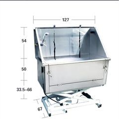 Stainless Steel Multifunctional Electric Lift Bathtub