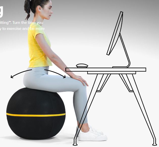 BALL TRAINING TECHNGYM 55cm Gry TECHNOGYM SPA