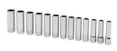 13 pc 1/2" Drive 12-Point Metric Flank Drive® Deep Socket Set (12-24 mm) 313SMYA SNAP-ON