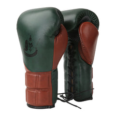 Boxing Hand Dyed Tire Leather Handmade Gloves