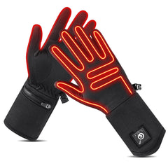 Outdoor Sports Electric Heating Cycling Gloves Touch Screen