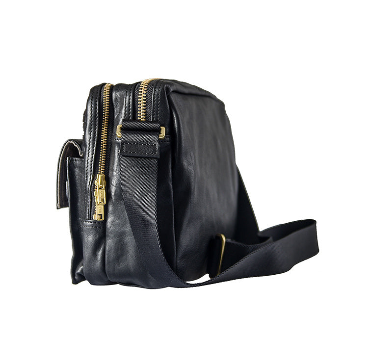 Handmade Top Layer Cowhide Japanese Street Casual Shoulder Bag
