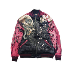 Yokosuka style Raytheon double-sided embroidery coat