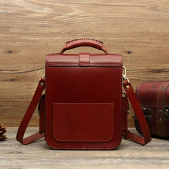 Retro Handmade Backpack Diagonal Bag