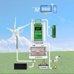 12V24V 300W Street Lamp Wind Wind Complementary Controller