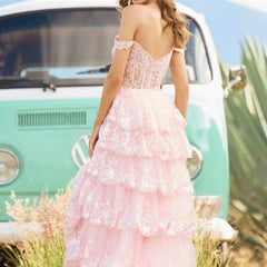 Fashion Embroidered Lotus Leaf Dress