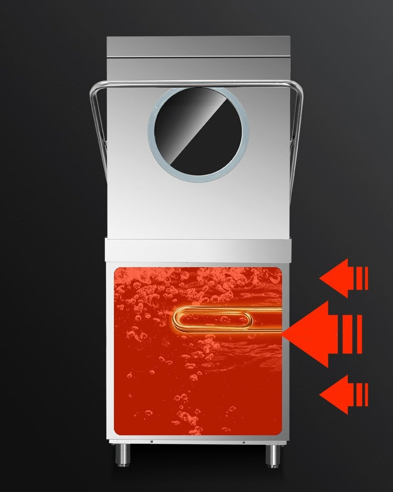Open-top Dishwasher Restaurant Dishwashing Equipment