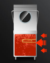 Open-top Dishwasher Restaurant Dishwashing Equipment