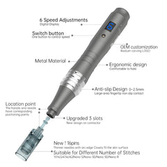 Wireless Mode Electric Micro-Needle Beauty Device