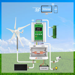 12V24V 300W Street Lamp Wind Wind Complementary Controller