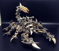 Metal Punk Mecha Gear Model Building Block Toys