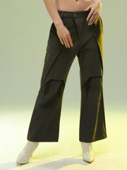 Men's And Women's Fashionable Minimalist Double-layer Structural Suit Pants