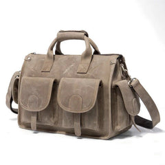 Imported First Layer Cowhide One-shoulder Messenger Bag For Men