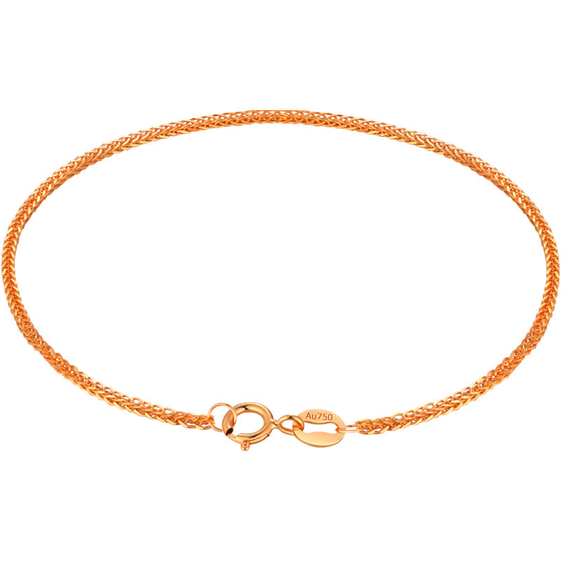 Women's Color Coarse Rose Gold 18K  Bracelet