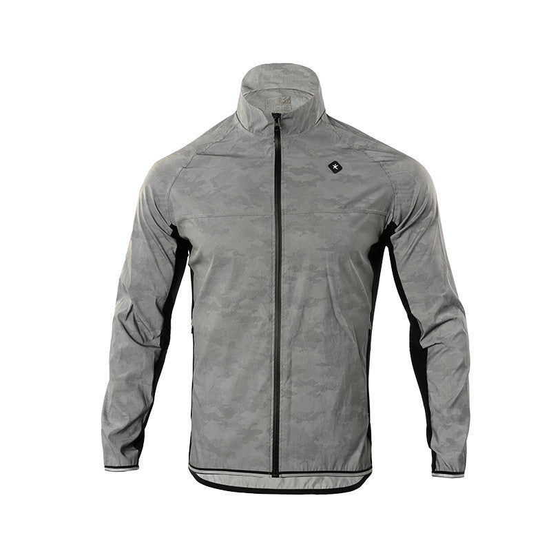 Reflective mountain bike jersey