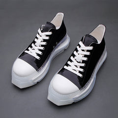 Casual Shoes With Thick Soles And High Height Versatile Lace Up