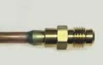 Access Fitting 1/4"Flare-Tube1/4"x126 PS = 120 bar