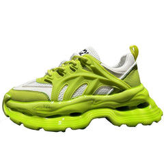 Men's Cowhide Mesh Breathable Casual Shoes