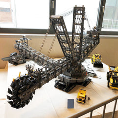 Science And Technology Large Bucket Wheel Excavator Remote Control Splicing Refit