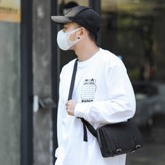 Creative First Layer Cowhide Diy Handmade Messenger Bag