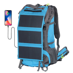 Large Capacity 68L Solar Waterproof Mountaineering Bag