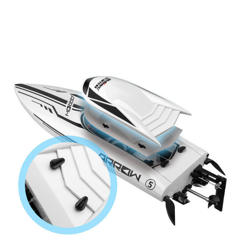 Brushless Motor High-speed Speedboat 24G Remote-control Ship Extended Version Ship Navigation Model Toy