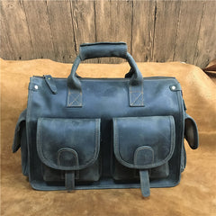 Imported First Layer Cowhide One-shoulder Messenger Bag For Men