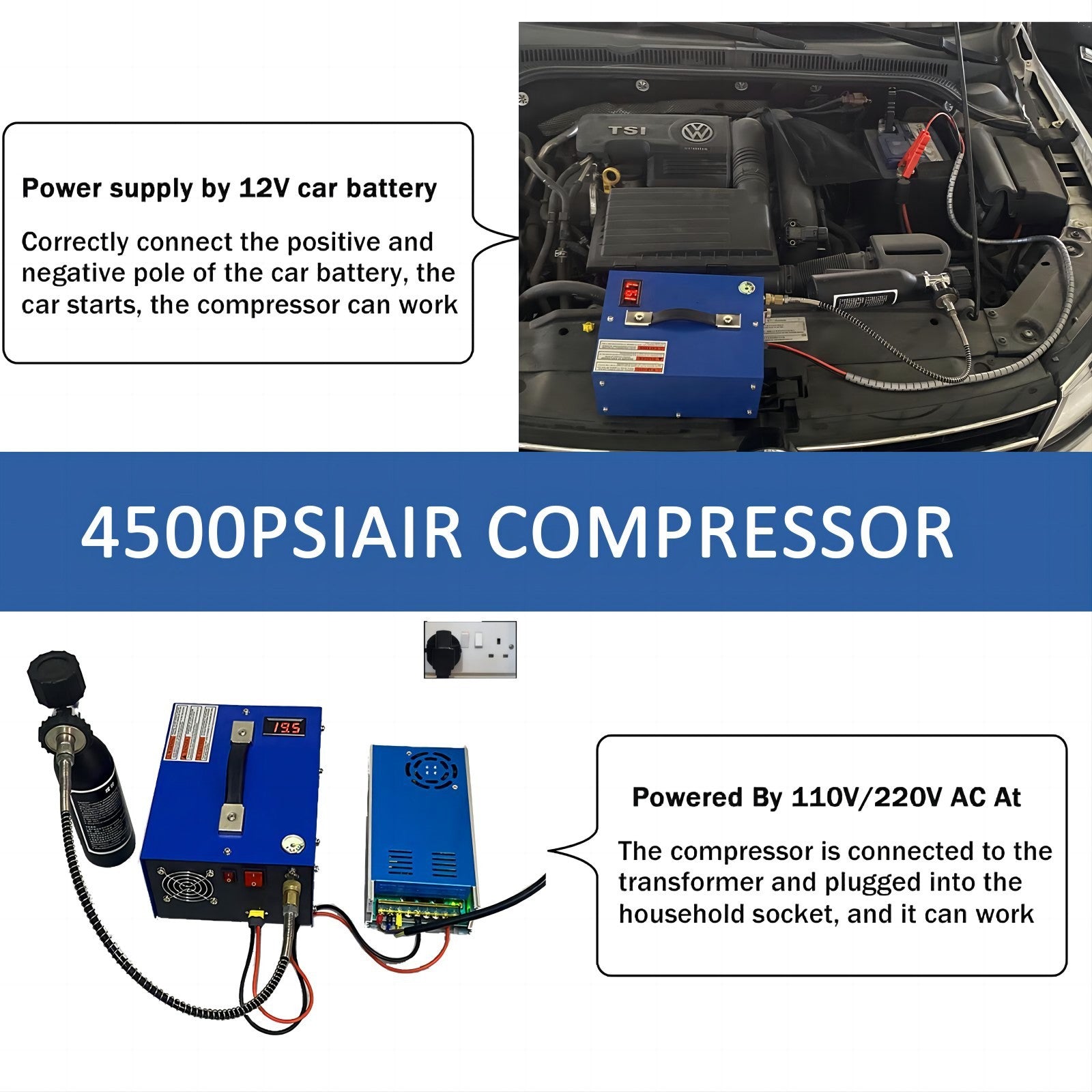 Car Mounted Electric Air Compressor
