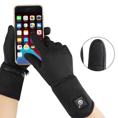 Outdoor Sports Electric Heating Cycling Gloves Touch Screen