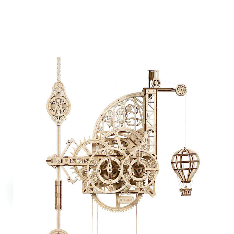 Wooden Mechanical Transmission Model Assembling Toy
